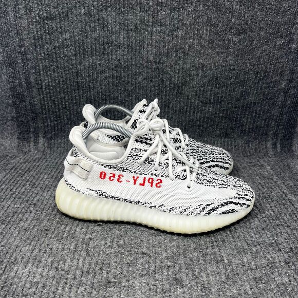 Adidas Yeezy Boost 350 V2 Zebra White Mens Size 6.5 CP9654 - Picture 1 of 8